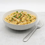 Reactive Cream Glaze Dinnerware Pasta Bowl Set 21.5cm | Set of 6 | Cream