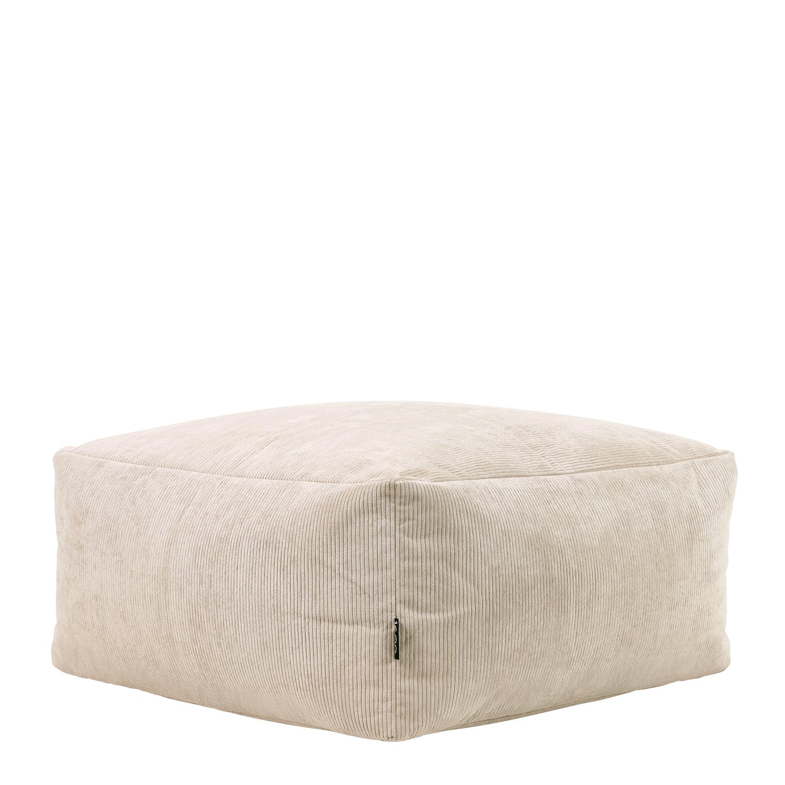 Tetra Cord Extra Large Pouffe | Beige
