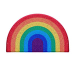 Rainbow Medium Half Moon Doormat | Medium | Rainbow