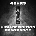 Xl Black Body Spray Deo 48h Fresh Frozen Pear & Cedarwood 200ml | Set of 12