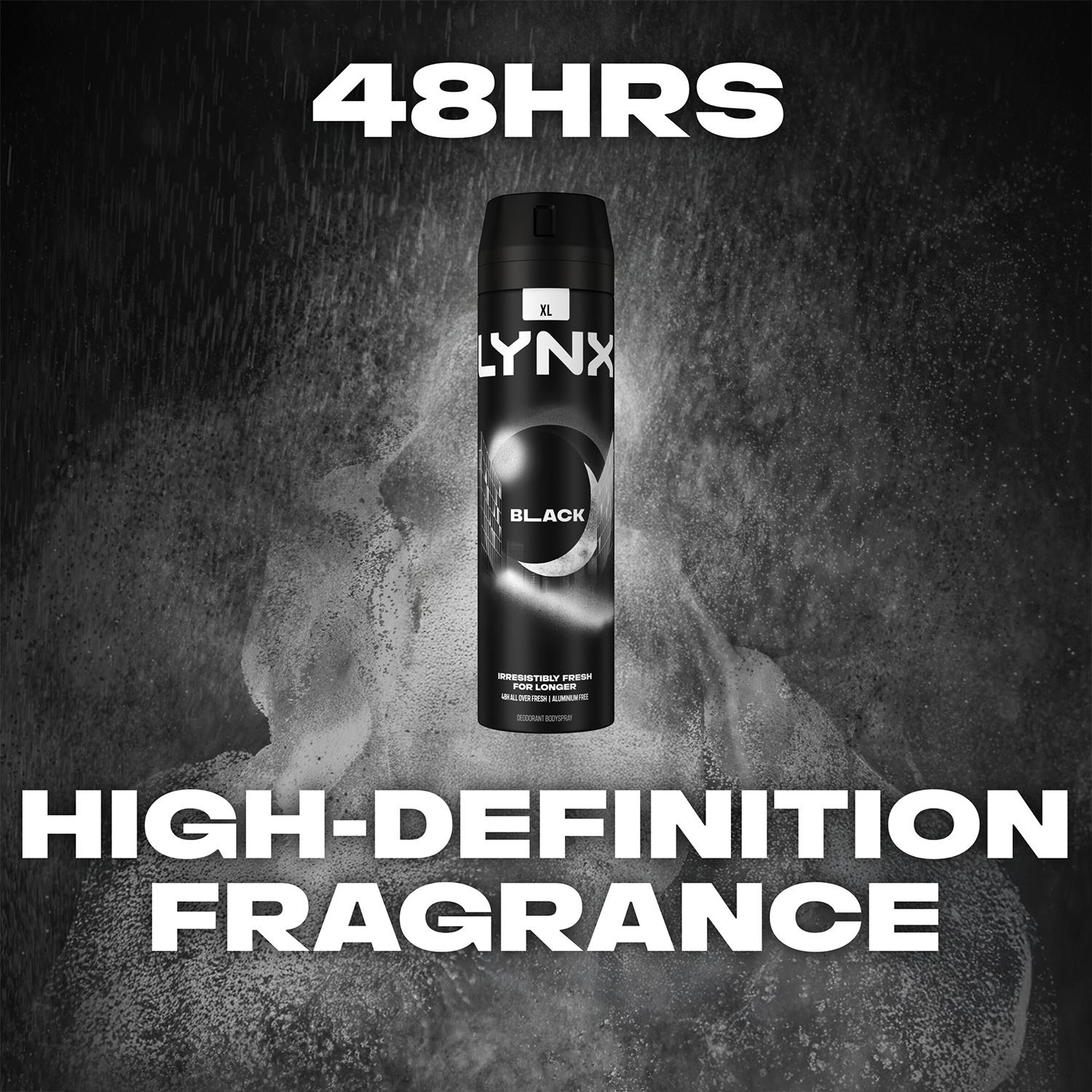Xl Black Body Spray Deo 48h Fresh Frozen Pear & Cedarwood 200ml | Set-of-12