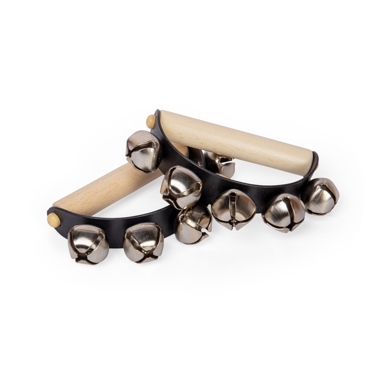 Bigjigs Toys Natural Handbell 2 Pack