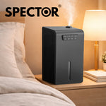 Spector Dehumidifier Humidifier 2 In 1 Portable Electric Led Auto Off Black 3.2l