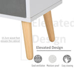 70 X 56cm Freestanding 4 Cube Storage Cabinet Unit Bookcase
