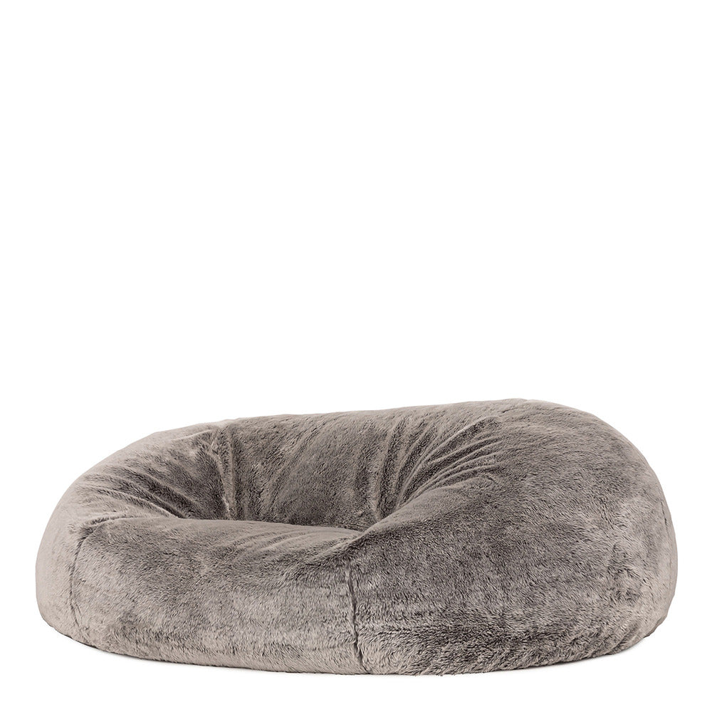 Cloud Giant Faux Fur Bean Bag 2-seater