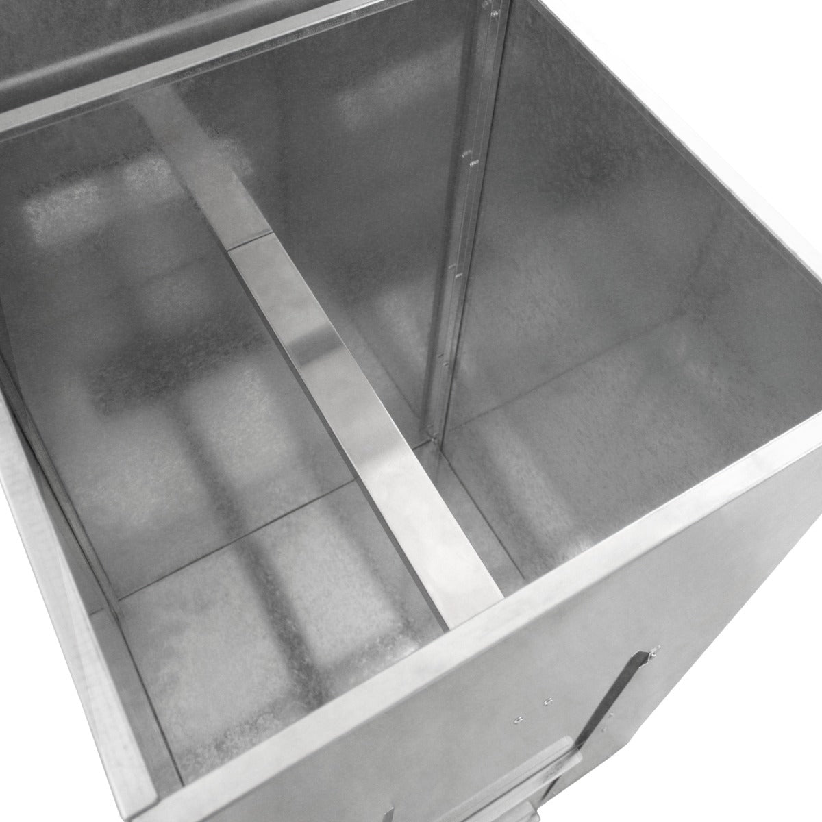Galvanised Coal Bunker | 150kg | Silver