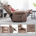 Riser Recliner Chair Lift W/ Vibration Heat