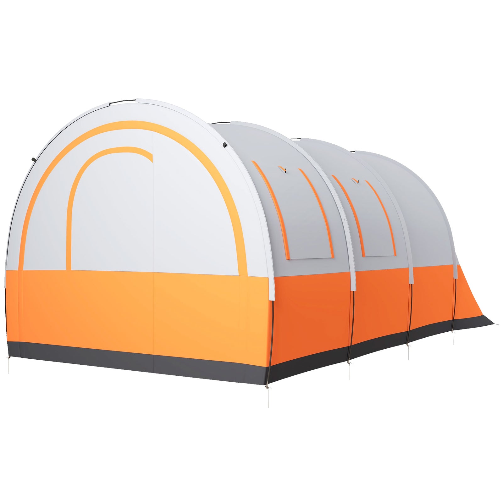 Camping Tent, 3000mm Waterproof Family Tent For 5-6 Man | Multi Colour