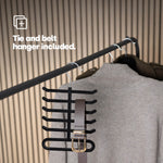 50pc Velvet Hangers - Black