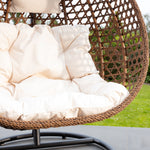 Henley Swing Egg Pod Chair | Cream