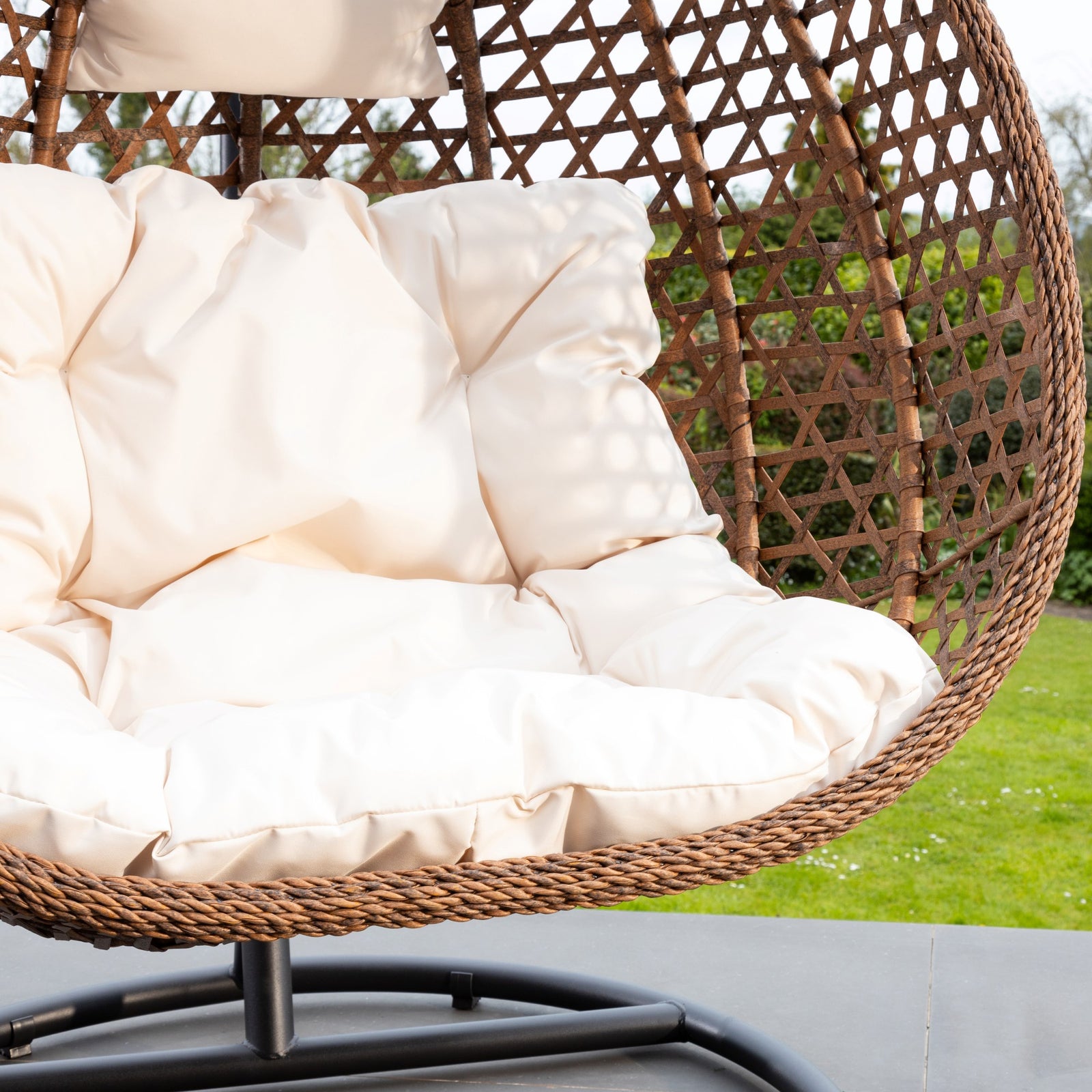 Henley Swing Egg Pod Chair | Cream