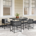 4 Seater Rattan Cube Garden Set With Cushions