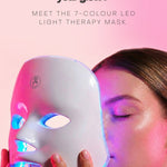 Ovey London LED Facial Beauty Mask 7 Color Light Therapy For Skin Wellness, Calming Support, And Radiance Enhancement