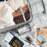 40x20x25cm Cabin Carry-on Suitcase - Lightweight, Durable, 4-wheel Luggage - 100+ Airlines Approved | Cabin | Charcoal