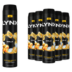 Xxl Gold 48-hour High Definition Fragrance Body Spray Deodorant, 250ml | Set of 18