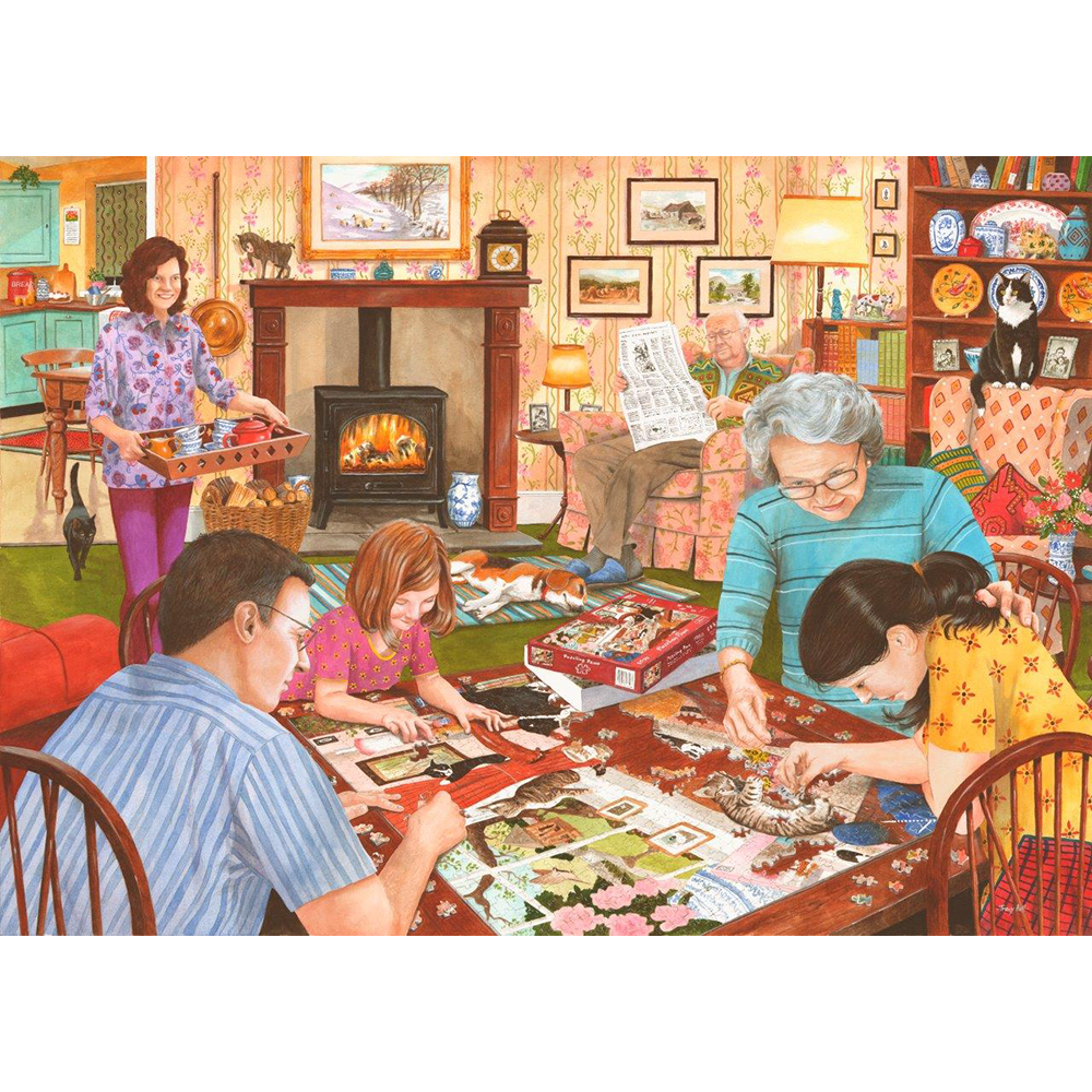 Bits & Pieces - Big 500 Piece Jigsaw Puzzle For Adults & Kids, With Extra Large Pieces
