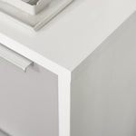 Modern 3 Drawer Mobile Locking File Cabinet