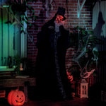 189cm Animated Prop Ghost Bridegroom, Indoor Halloween Decorations