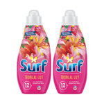 Laundry Washing Liquid Detergent Tropical Lily 1.30 Litre, 48 Washes, 2pk