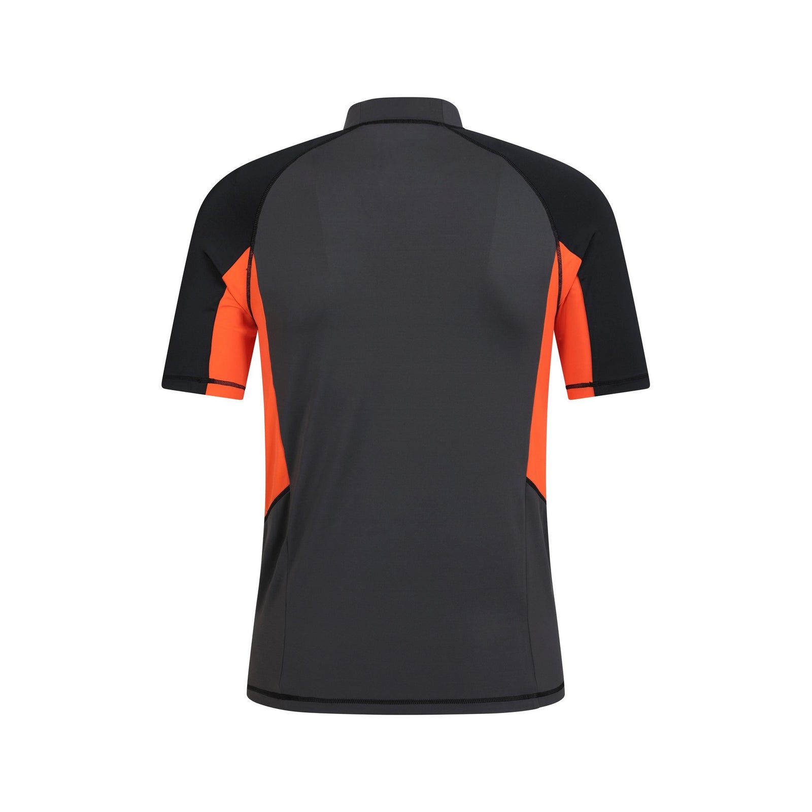 Mens Cove Recycled Polyester Short-sleeved Rash Guard | Small | Gray