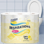 Lemon 3-ply 45 Rolls + Rhino Jumbo Kitchen Towels 24 Rolls