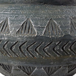 X 40cm Large Grey Gliese Triangle Planter 21cm