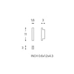 Towel Hook, Robe Hook, Coat Hook, The Grid Collection | Matte White
