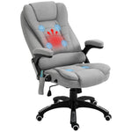 Reclining Chair W/ Heating Massage | Dove Gray