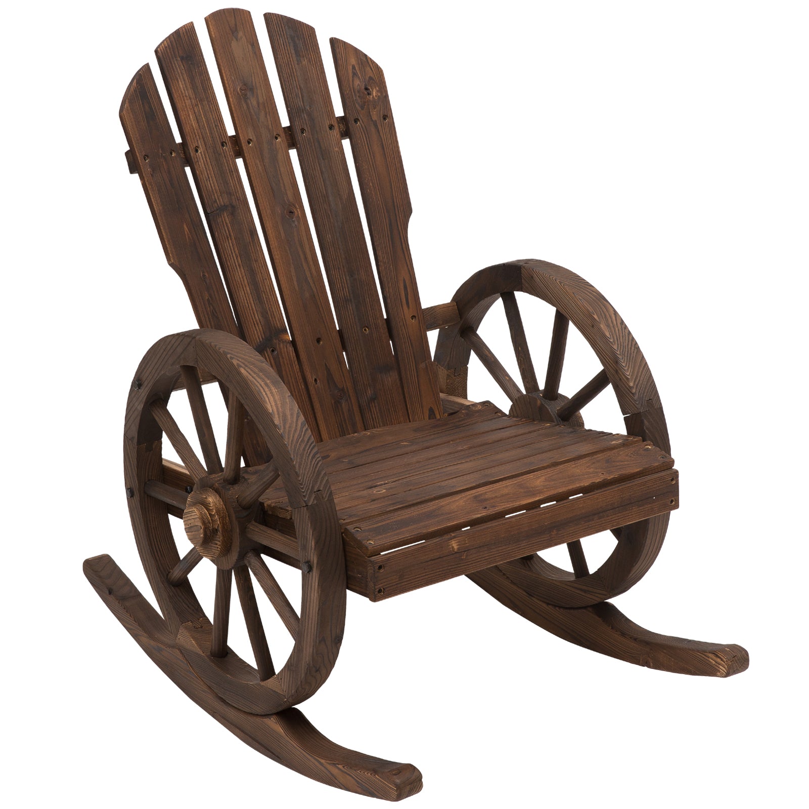 Patio Adirondack Rocking Chair Sun Lounger