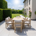 Sundrift 6 Seater Garden Dining Set | Beige