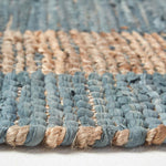 Veranda Grey And Nude Hemp Chindi Rug | 200cm | Grey