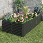 Large Metal Raised Garden Bed 240cm W X 120cm D X 60cm H