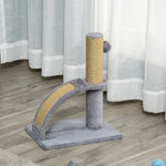 Cat Tree Activity Center With Scratching Massage Board Hanging Ball