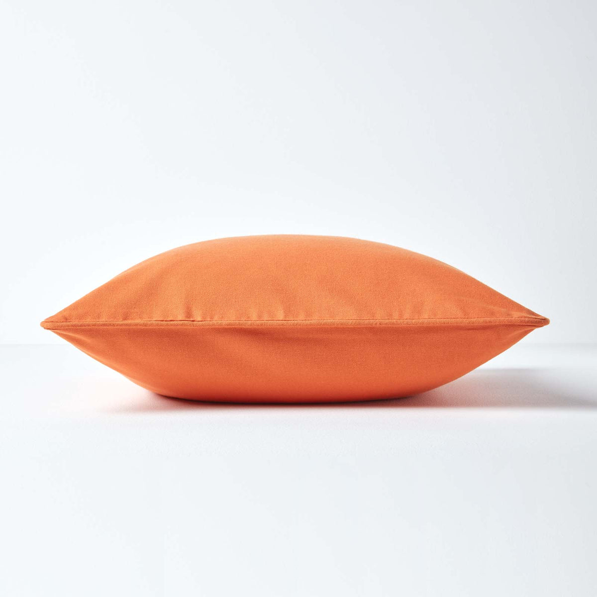 Cotton Plain Cushion Cover | 45cm x 45cm | Burnt Orange