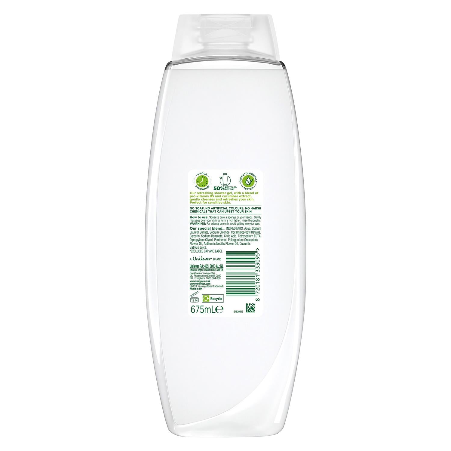 Refreshing Shower Gel 675ml Multipack | Set-of-12