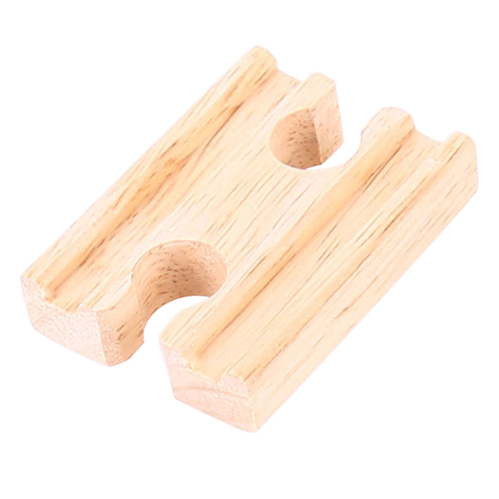 8 Mini Track Pieces for Wooden Train Sets