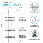 Over Shower Hanging Rack - Chrome