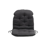 Rocking Chair Tufted Seat Pad Non-slip Seat Cushion | Dark Grey