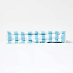 Cotton Thick Striped Floor Cushion | 40cm x 40cm | Blue