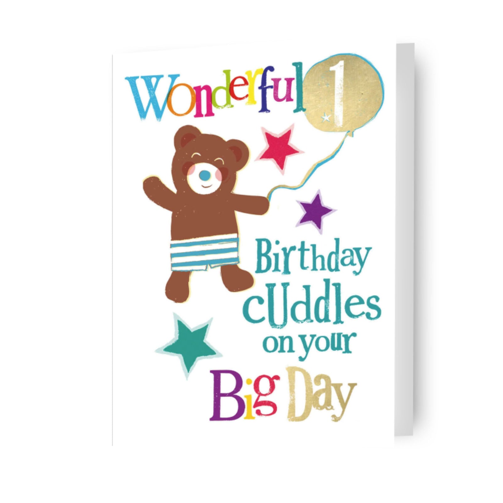Brightside Age 1 Birthday Card Official Product