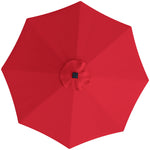 Upf 50+ Replacement Parasol Canopy Parasol Cover Replacement | Red