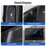 Zero Gravity Heated Full Body Massage Chair With Touch Screen Recliner With Back Heat, Foot Roller, Air Compression & Shiatsu For Home And Office
