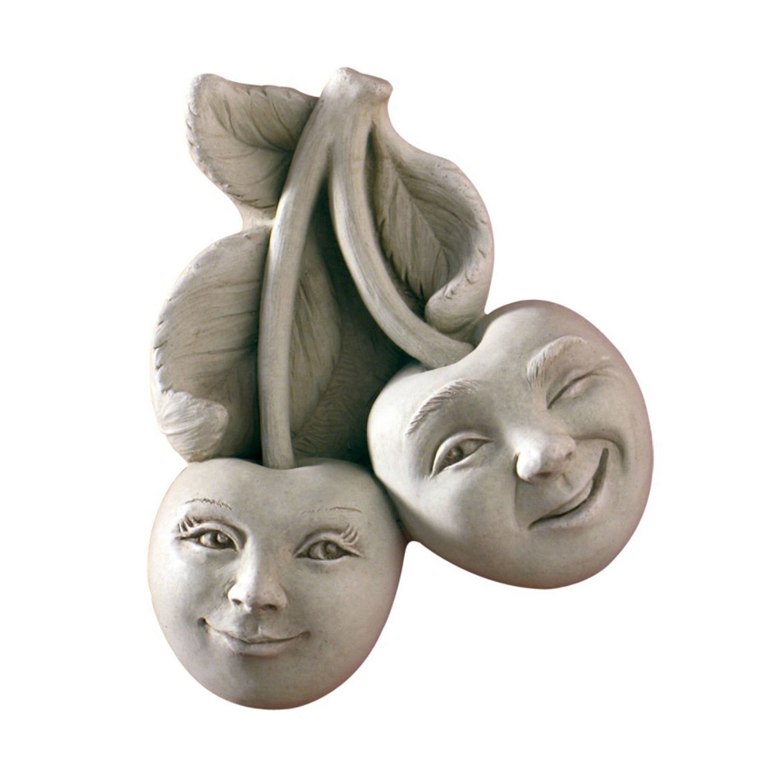 Hand-sculpted Brad And Cherrie Pit Cast Stone Ornament | Stone
