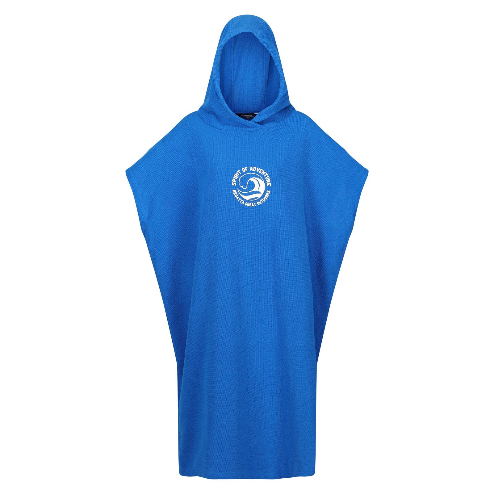Unisex Adult Tidal Wave Hooded Towel | Small | Blue