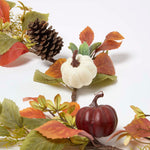 Artificial Colourful Pumpkin Autumn Garland, 150 Cm