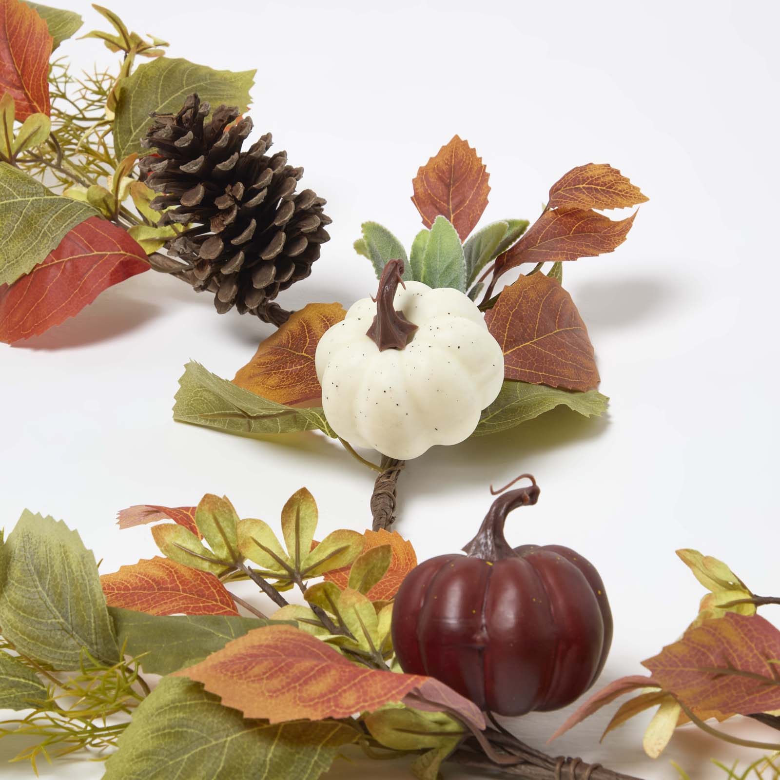 Artificial Colourful Pumpkin Autumn Garland, 150 Cm