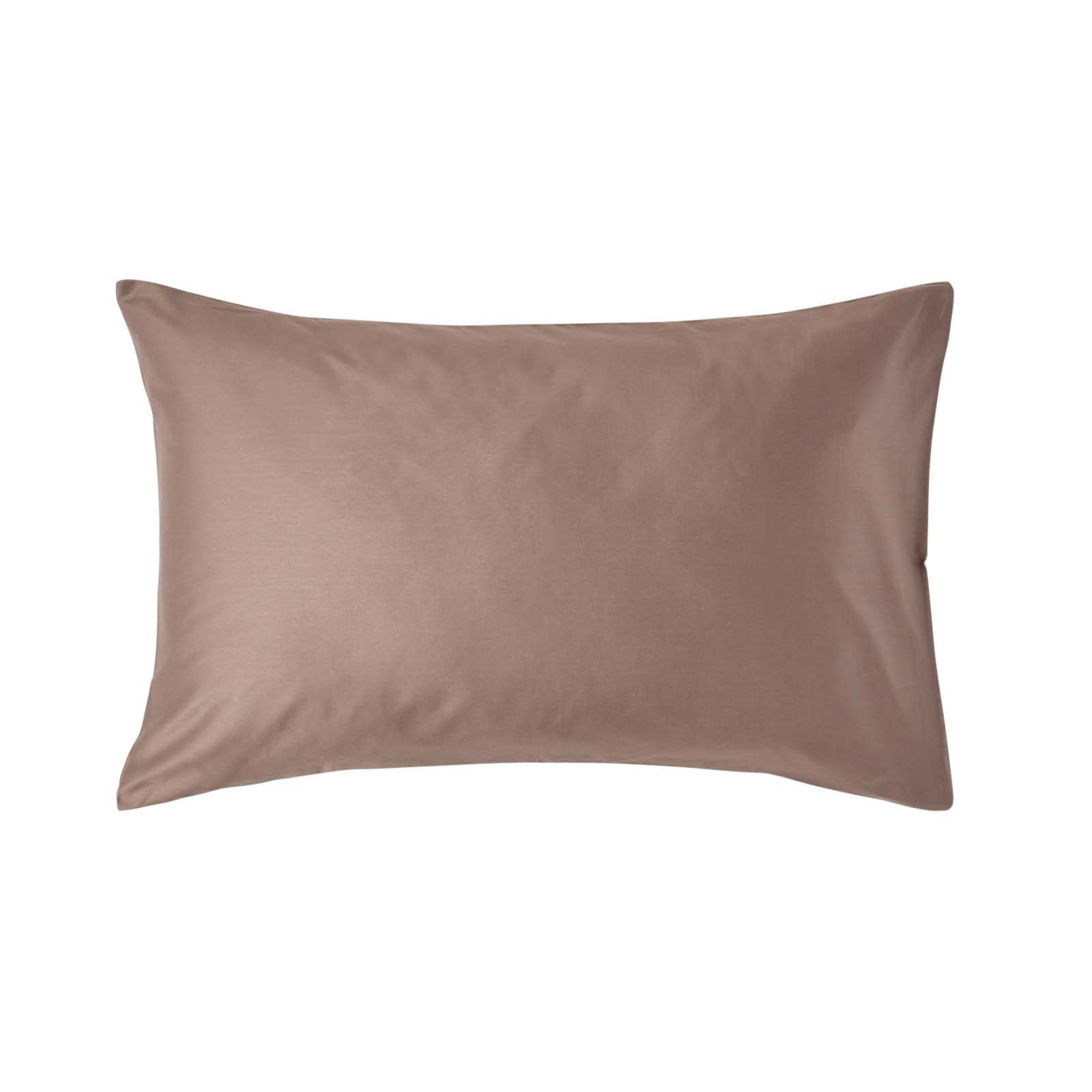 Organic Cotton Housewife Pillowcase 400 Tc | 48 x 74cm | Brown