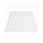 Duvet Goose Down Quilt 12tog 100% Cotton Cover Washable | Double | White