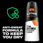 Xxl Jungle Fresh Antiperspirant 72h Sweat Protection Deodorant Spray, 250ml | Set of 1