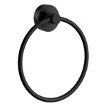 Towel Ring Wall Mounted Bathroom Storage Non Rust Brass | Black